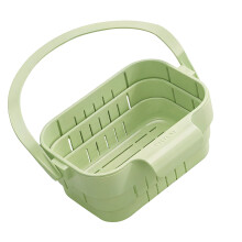 Kitchen Sink Hanging Drying Rack With Foldable Design-Green