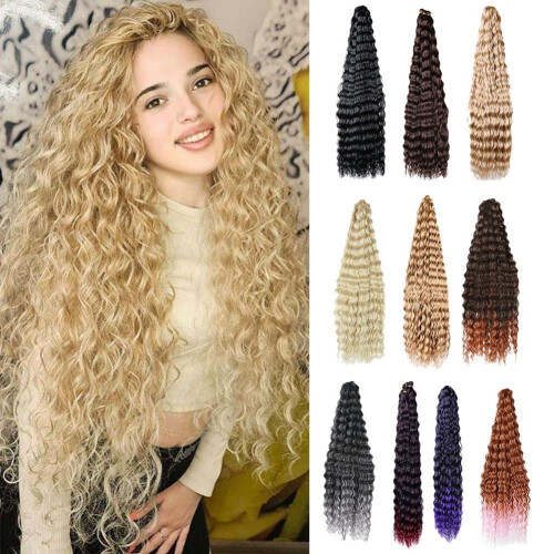 Deep Wave Twist Crochet Hair 30 Inch