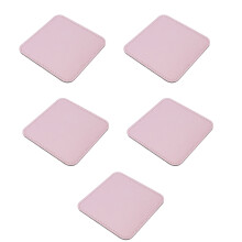 Fashionable Coasters Set Absorbent Waterproof Cup Mat For-Pink