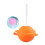 Innovative Ice Candy Maker Set With Nontoxic Silicone-Orange 1