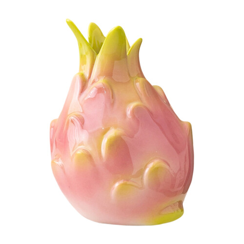 Beautiful Fruit Themed Ceramics Vases With Double-pitaya
