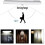 Set van 3 LED-lampen - Merkloos - USB oplaadbaar - Magnetisch - Bewegingssensor - Wit 3