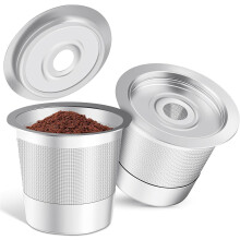 Genanvendelige K-kopper i rustfrit stål til Keurig 1.0 – 2-pak