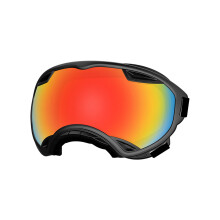 Hundesonnenbrille aus Kunststoff mit verstellbarem-Schwarz S