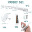 Window Locks Child Safety Window Restrictors for Upvc Cat Window Guard 2