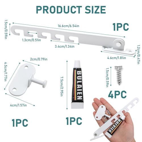 Window Locks Child Safety Window Restrictors for Upvc Cat Window Guard 1