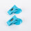 Heavy Duty ABS Plastic Car Clip Holder With-White 4 pack 5