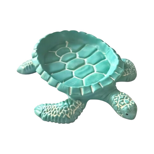 Creative Turtles Soap Dish Container For Shower-Sky Blue