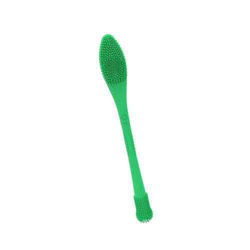 Efficient Pet Toothbrush Double Side Brush For Gentle-Green