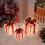 Conjunto de 3 caixas de presente de Natal com luzes LED 1