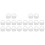 20Pcs White Silicone Mop Bucket Plug Replacement Drain Stoppers 1