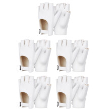 5Pairs Comfortable Half Finger Gloves Women Punk Style Fashion Gloves