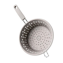 High Temperatures Resistant Cooking Sieves With-Light Grey