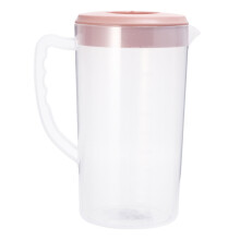 Jarra de água de plástico rosa 2,5L
