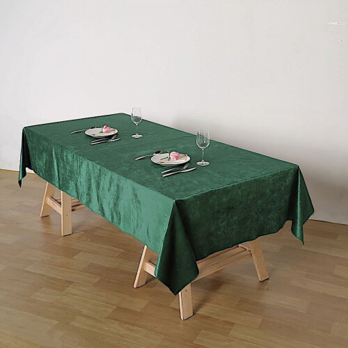 Velvet Rectangular Tablecloth 60 x 102 in