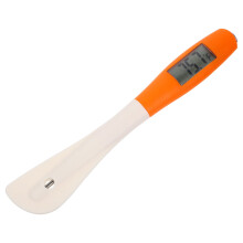 Digitales Zuckerthermometer mit Spatel aus Silikon (1 Stück)