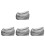 4Pcs Silver Motorcycle Rain Cover Peva Heavy Duty Scooter Protector 1