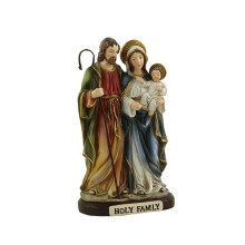 Festives Holy Family Sculpture Resin Nativity Ornament Christmas