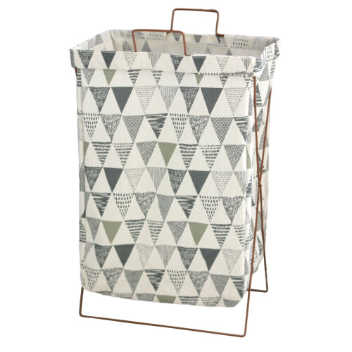 Foldable Laundry Basket with Waterproof Oxford Fabric