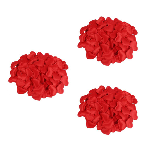 900Pièces Confettis Table Cœurs Rouges Pour DIY
