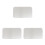 3Pcs Durable Silver Cooling Plate for Pet Rabbits Hamsters Small Pets 1