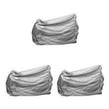 3Pièces Couverture Scooter Peva Argent Protection Durable