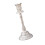 Artistic Handcrafted Single Arm Candlestick-silver high 1