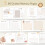 Baby Memory Book – First Year Keepsake Journal with Stickers, Linen Cover 5