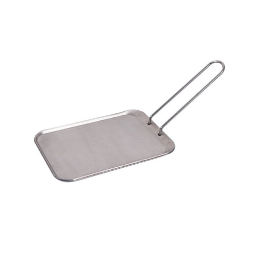 4.91 in Square Stainless Steel Grill Pan