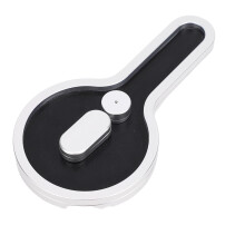 Edelstahl-Push-Slider-Spielzeug 5x9,5 cm Silber