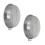 2 Piece Round Cake Pan Set produced From Strong Metal For 1