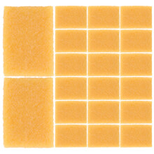 20Pcs Home Use Rubber Glue Remover Erasers Yellow Soft Residue Cleaner