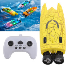 Mini RC-Boot 100mAh 2.4G 360 Licht USB wasserdicht