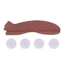 Nonslip Plastic Water Barrier Splash Guard With-brown kitten