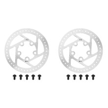2Pcs Silver Metal Bike Brake Pads Lightweight Disc for Mountain Bikes