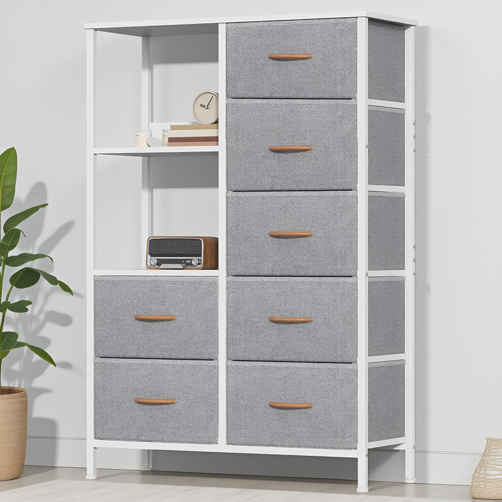 Feonase Chest Of Drawers Bedroom Fabric Dresser With 7 Drawers Storage