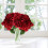 Buchet de flori artificiale cu hortensii de mătase de 33 cm 2