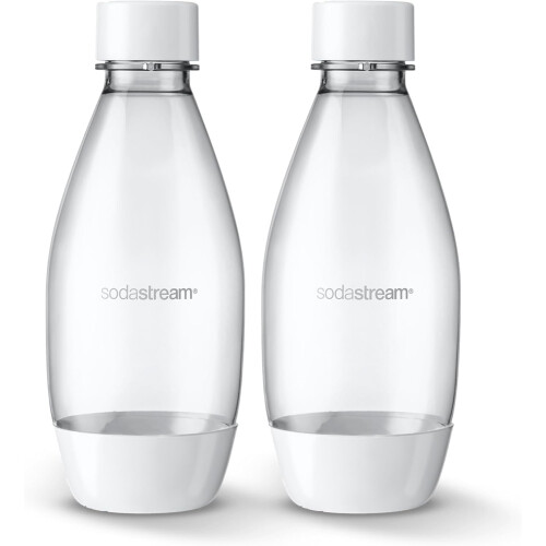 Buidéal Carbónáitithe Bán Pacáiste Dúbailte 0.5L 1