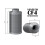 Carbon Charcoal Odor Control Filter 4 x 12 inch 210 CFM 3