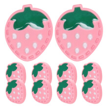 25Pcs Strawberry Buttons Durable for Sewing Toddler Garments