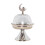 Middle Eastern Style Snacks Serving Platters-Silver high 1