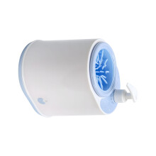 Convenient Movable Dog Foot Cleaner Ideal For Gentle Skin-Blue