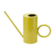Mini Stainless Steel Watering Can 1500ml Long-tender green