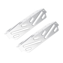 2Pcs Professional Grade Stainless Steel Heat Deflector-ordinary