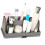 Multipurpose Rubber Countertop Holder With Dividers Ideal-Gray 1