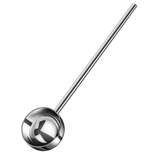 Louche à eau en acier inoxydable avec long manche