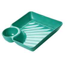 Assiette séparée pour Sauce, plat de service pour frites et-Vert