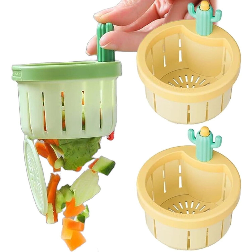 Cactus Sink Strainer Â Automatic Dumping Basket 9485826822073