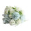 Bouquet di peonie e ortensie artificiali con steli – 21 2