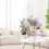 Bouquet di peonie e ortensie artificiali con steli – 21 5